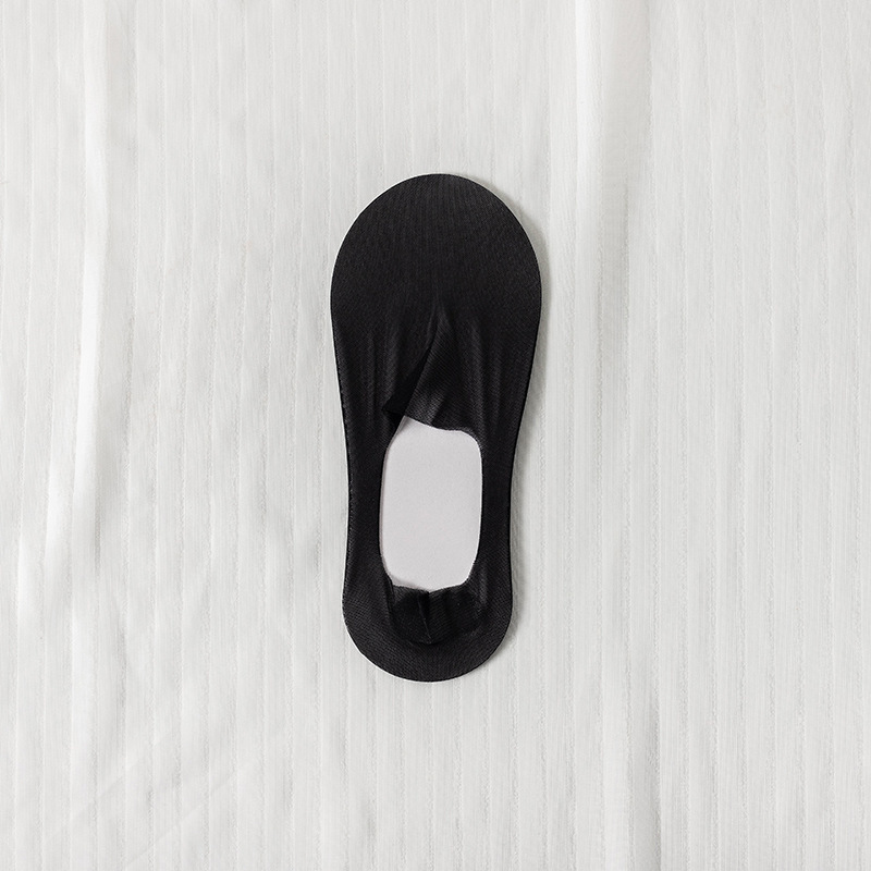 船の靴下の女性の夏の超薄型の氷の糸の靴下の女性の夏の綿の底の浅い口のコンタクトレンズのシリコンの滑り止めはついていません。|undefined