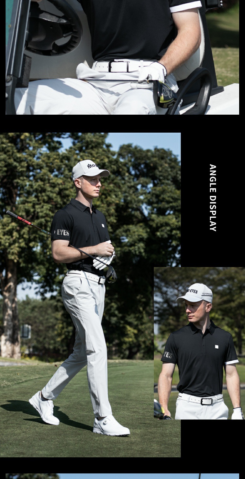 Áo thun golf nam MO EYES tay ngắn thể thao thoáng khí vải nhập khẩu — Tay áo ngắn màu xanh lá cây [lỗ thoáng khí dưới tay áo/cổ áo liền mạch/vải nhập khẩu] M25YF029, Tay áo ngắn màu trắng [lỗ thoáng khí dưới tay áo/cổ áo liền mạch/vải nhập khẩu] M25YF029, Tay áo ngắn màu đen [lỗ thoáng khí dưới tay áo/cổ áo liền mạch/vải nhập khẩu] M25YF029 chi tiết 12