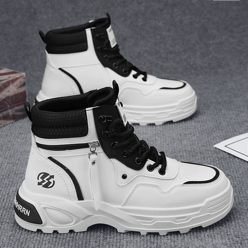 Мартинсы, обувь для прогулок вне дома, высокие ботинки, осень