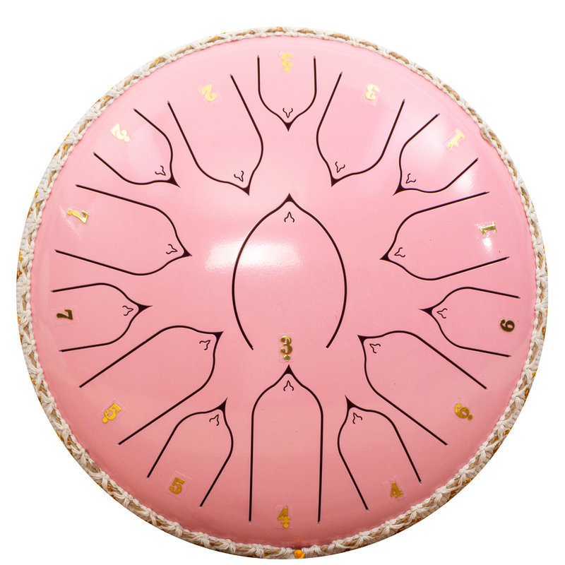 Comercio exterior transfronterizo tambor etéreo 6 / 8 / 10 / 12 pulgadas 15 tonos tambor de niños olvidar tambor de preocupación tambor de disco adulto tambor etéreo