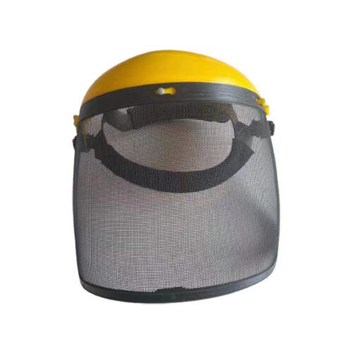 Wholesale Steel Mesh Head-D worn Grass Cutting Protective Face Mask Garden Machinery Splash Proof Face Shield Protective Mask