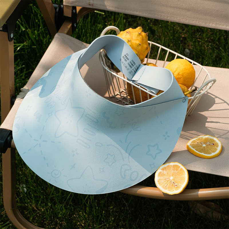 Sombrero de protección solar para niños Sombrero de verano al aire libre Sombrero de niña Sombrero de bebé Sombrero de techo vacío Deportes al aire libre Sombrero de niño