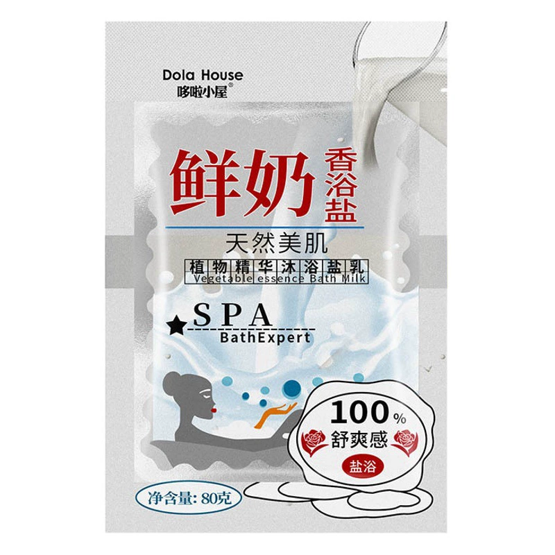 Дора коттедж молочная Соль для ванн крем-скраб для тела гель для душа грязевая накладка унисекс для тела универсальная влажная Соль для ванн оптом