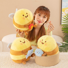 新款可愛小蜜蜂玩偶創意蜂Bee一家系列毛絨玩具娃娃公仔禮品兌換
