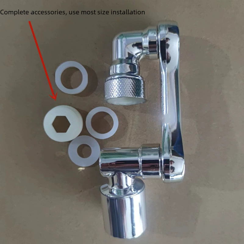Plastic mechanical universal waterproof faucet extender