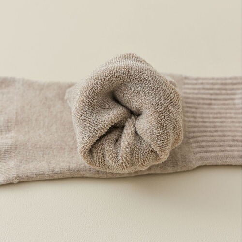 Five-finger socks women's mid-calf split-toe socks deodorant new thickened terry toe socks warm cotton winter sweat-absorbent