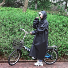 雨衣套装批发长款身防暴雨单人女连体自行车学生骑行外套雨披代销