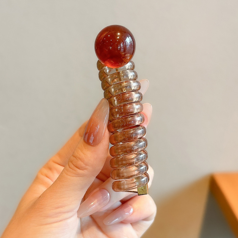 Caricatura encantadora anillo de pelo pulgar no daña el cabello de los niños correa de correa pequeña cuerda de cabello para niñas cuerda de cabello