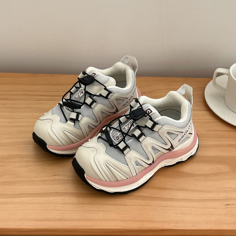 男の子の靴 2025 春の新ファッションブランドランニングシューズ子供のスポーツシューズ男の子通気性の靴女の子お父さん靴|undefined
