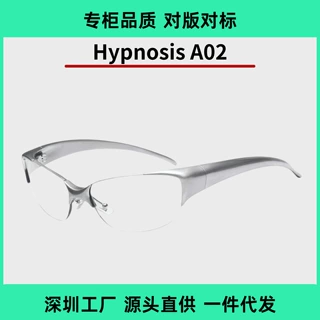 顶版GM家個性時尚潮流HypnosisA02眼镜可配近视高級金屬抗敏工藝