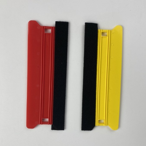 Cool Ness car film tool red wing square scraper color change film transparent film construction scraper tool
