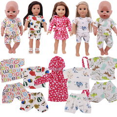2022 New 18-inch American Girl Doll Clothing Set, 43cm Summer Style Doll Accessories, Wholesale Outfit Options