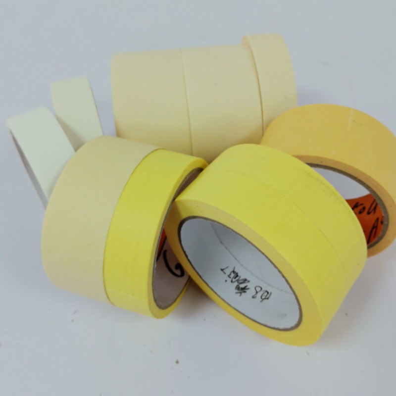 美纹纸胶带喷漆遮蔽施工绘画工艺品包装封箱可降解环保量大议价