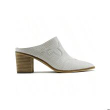 N 75661 Thick Heel Mules �ָ���ͷ��Ь�羳����ͨ��