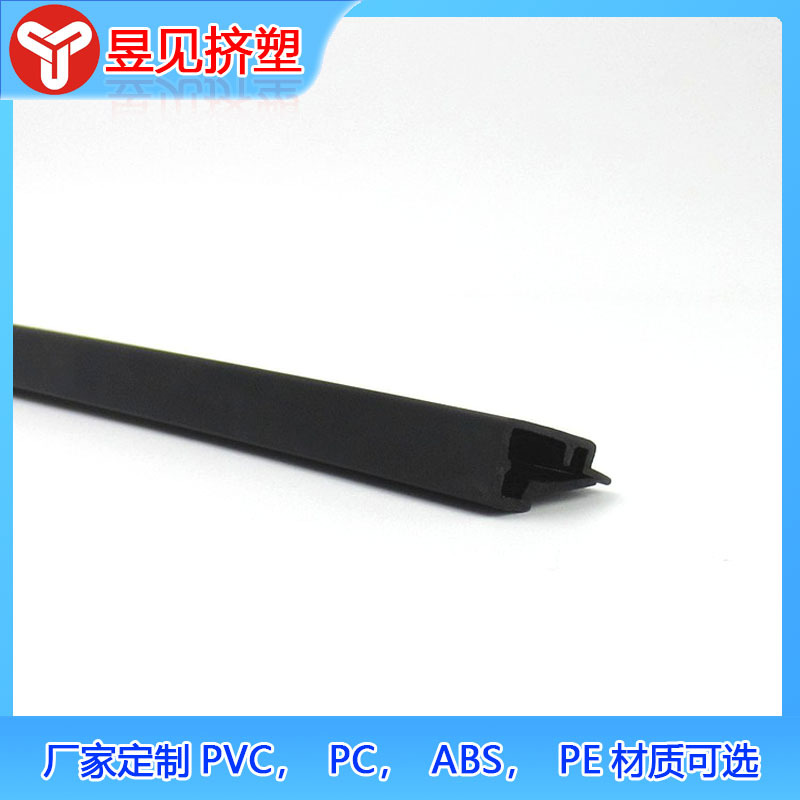 Perfil de extrusión de plástico PPO Perfil tira de extrusión tira de plástico tira de cobre ribete de plástico tira de tarjeta de forma especial