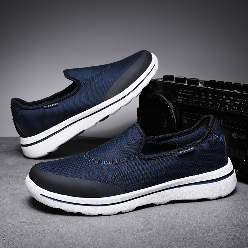 Summer Bestseller Large Size 46 Slip-On Breathable Men's Mesh Sports Casual Lightweight Loafers_vogvips.com
