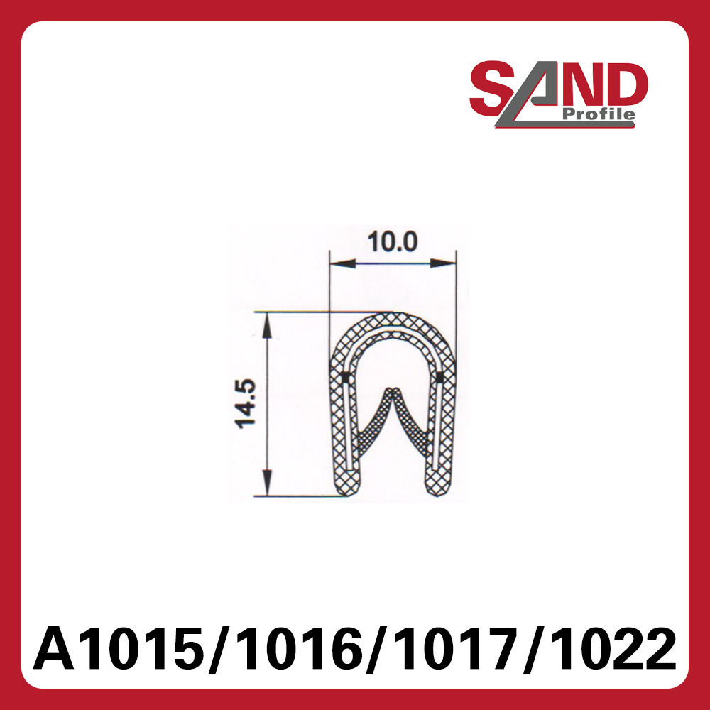 申波菲勒SAND密封条棱边保护条护边条橡胶条A1015A1016A1017A1022