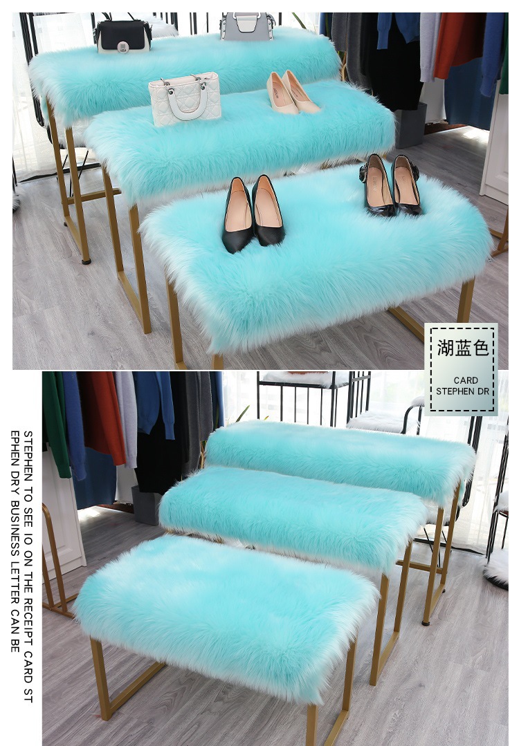 Live Streaming Room Decoration, Plush Mats, Rattan Mats, Floor Mats, Rattan Mat Pads, Living Room Memory Foam Mats, Trendy and Stain-Resistant