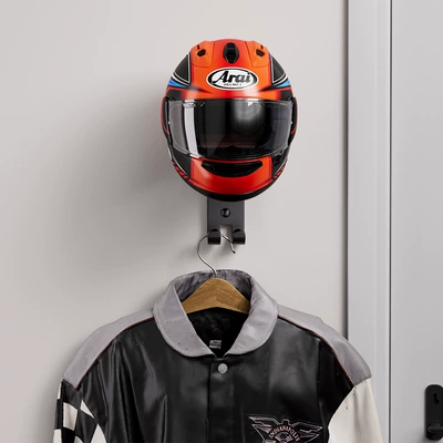 Suitable for Various Helmet: Motosiklet dəbilqə rəfləri - thin-mini-helmet-holder-bag