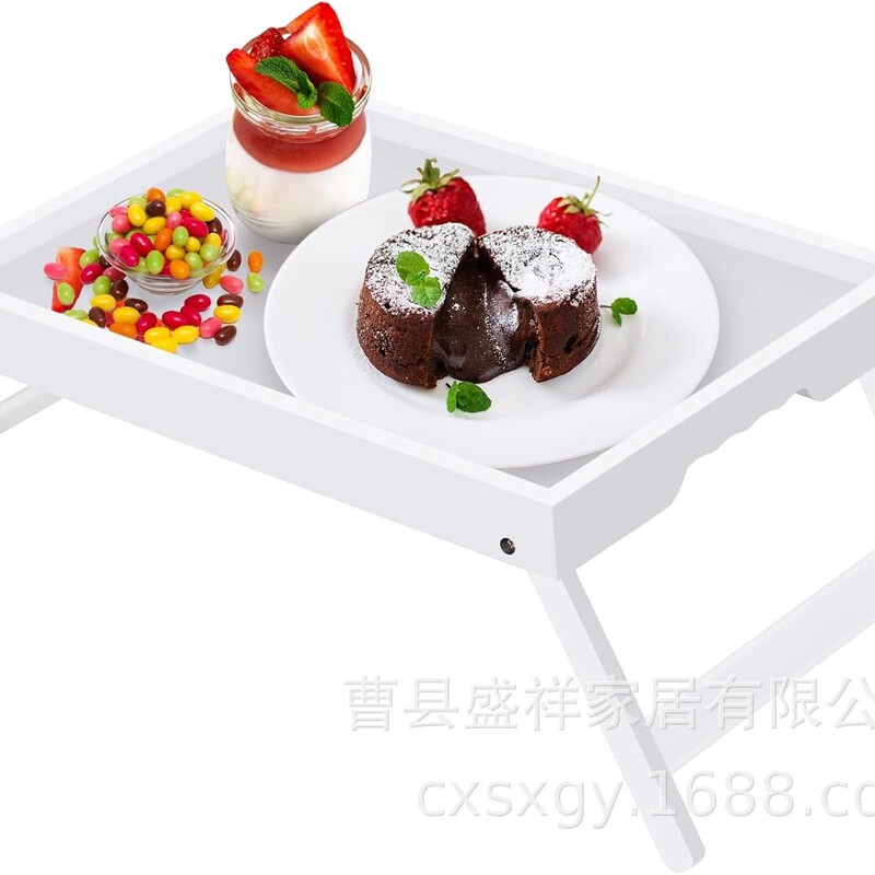 Bed Tray with Folding Legs, Bamboo Breakfast Bed for Tv Table, Laptop Tray, Eating Bed Tray with Folding Legs, Bamboo Breakfast Bed for Tv Table, Laptop Tray, Eating