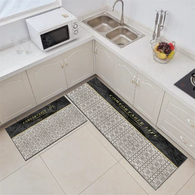 Avtomobil döşəmə paspasları Cartoon Kitchen Floor Mats Kitchen - rubiks-cube-color-four-40x-60cm-one-piece