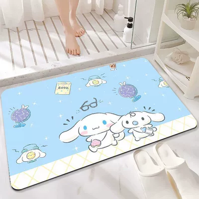 Mud Popular Sanrio Small White | Avtomobil döşəmə paspasları - fbg-alarm-clock-yugui-7045cm