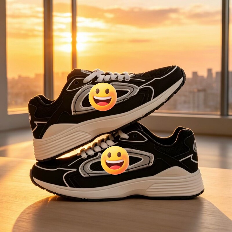 Cross-border Prada Putian European large size patchwork casual AmericasCup light luxury P-brand men's and women's sneakers Cross-border Prada Putian European large size patchwork casual AmericasCup light luxury P-brand men's and women's sneakers