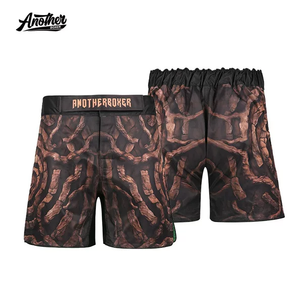 Anotherboxer New Maze Totem Mixed Martial Arts Mma Shorts Free Fighting Sportswear