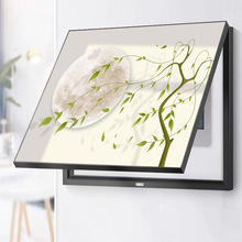 新中式画电表箱装饰画遮丑挂画电闸总开关配电箱壁画清明上河图