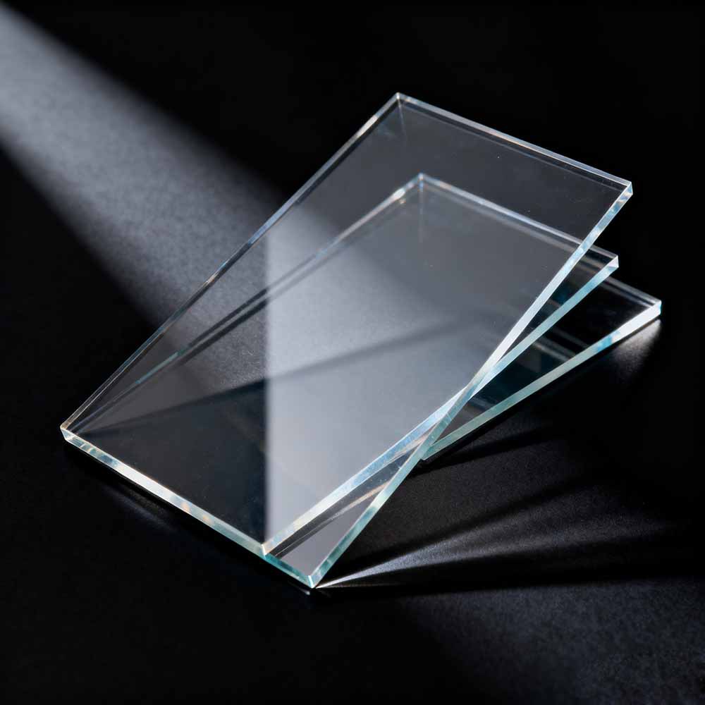 透明有机玻璃亚克力板激光打标切割孔精密CNC雕刻洗底钻石面开槽