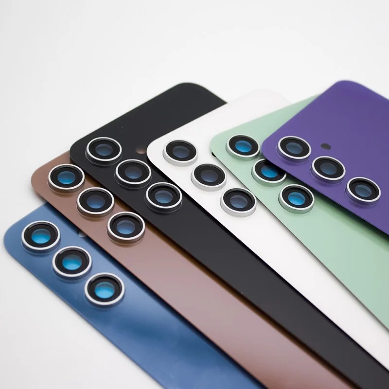 适用三星S23FE电池后盖 玻璃后壳+镜框 S7110后屏外壳 精仿后盖板