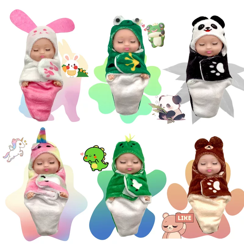 Маленькая игрушка, кукла реборн, подарочная коробка, набор, 4 дюйма