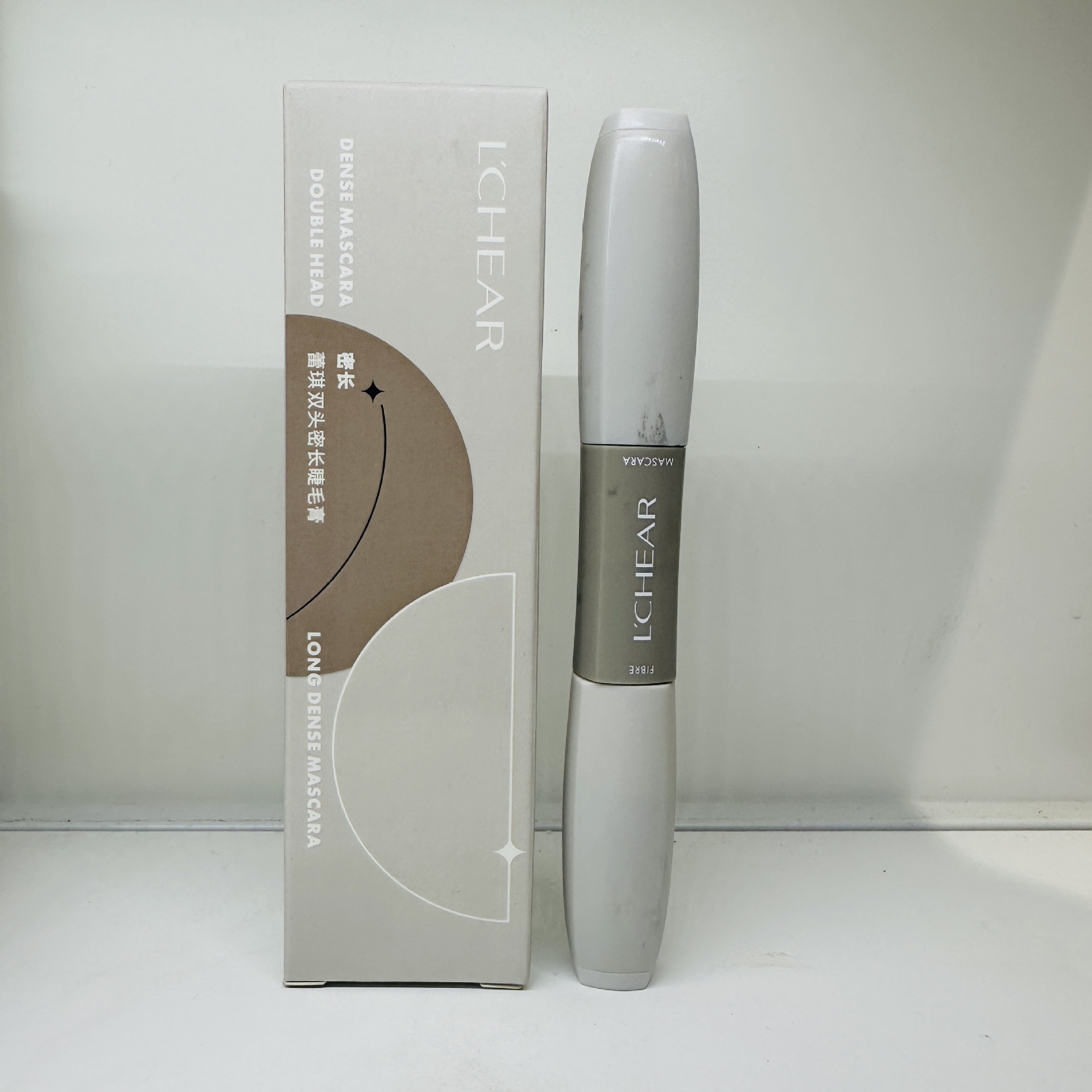 Double-sided dense mascara, curling lengthening waterproof cream, no smudge