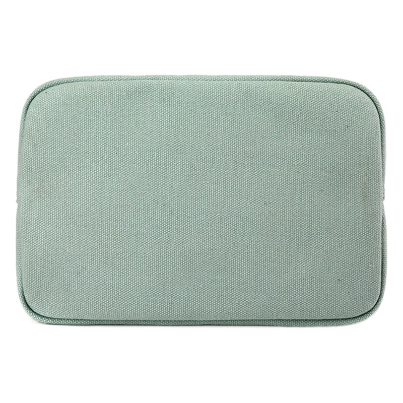 Bolso pequeño bolso de mano con cremallera Bolso japonés de múltiples capas bolso de lona Bolso pequeño portátil de almacenamiento fresco