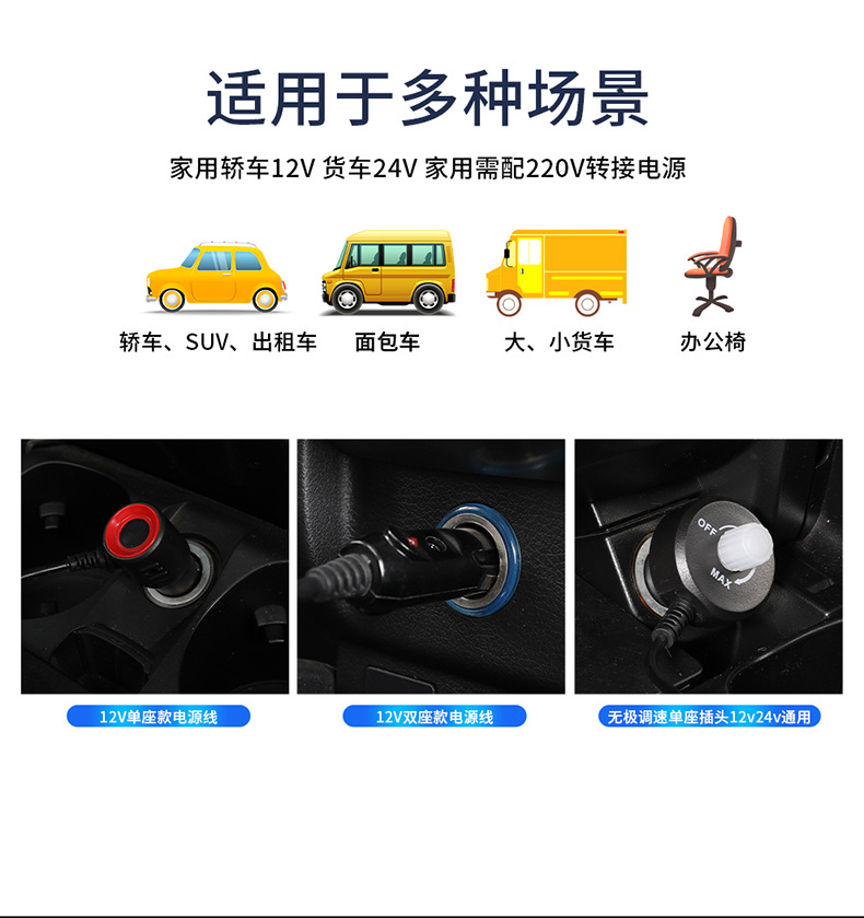 2026 Cross-Border Hot-Selling Summer Car Ventilation Seat Cushion Cooling Seat Pad Summer Air-Conditioning Breathable Heat Dissipation Cooling Pad
