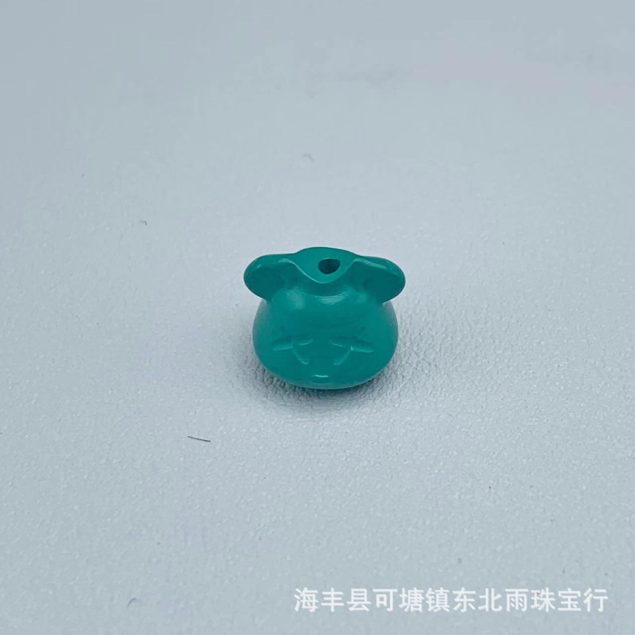 Turquoise carved strawberry