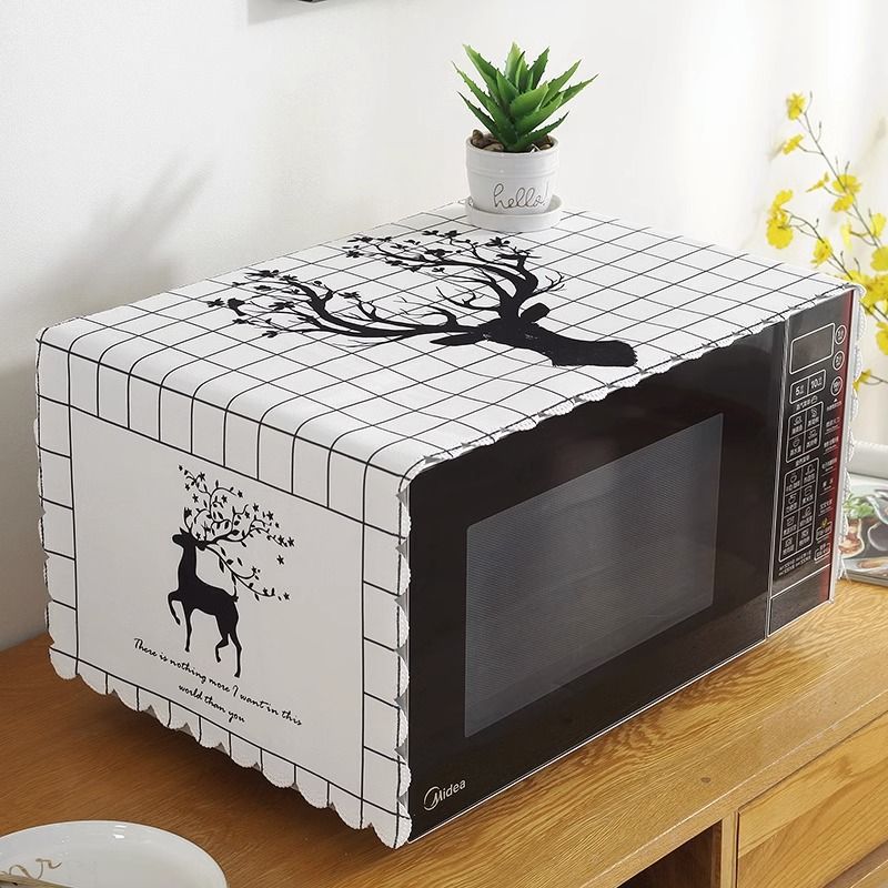 Cobertura de microondas a prueba de polvo cubierta a prueba de aceite grueso a prueba de salpicaduras cubierta de horno Bumey toalla de cubierta impermeable Glanz General