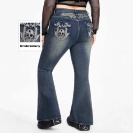 女式牛仔裤;女士短裤;大码牛仔裤