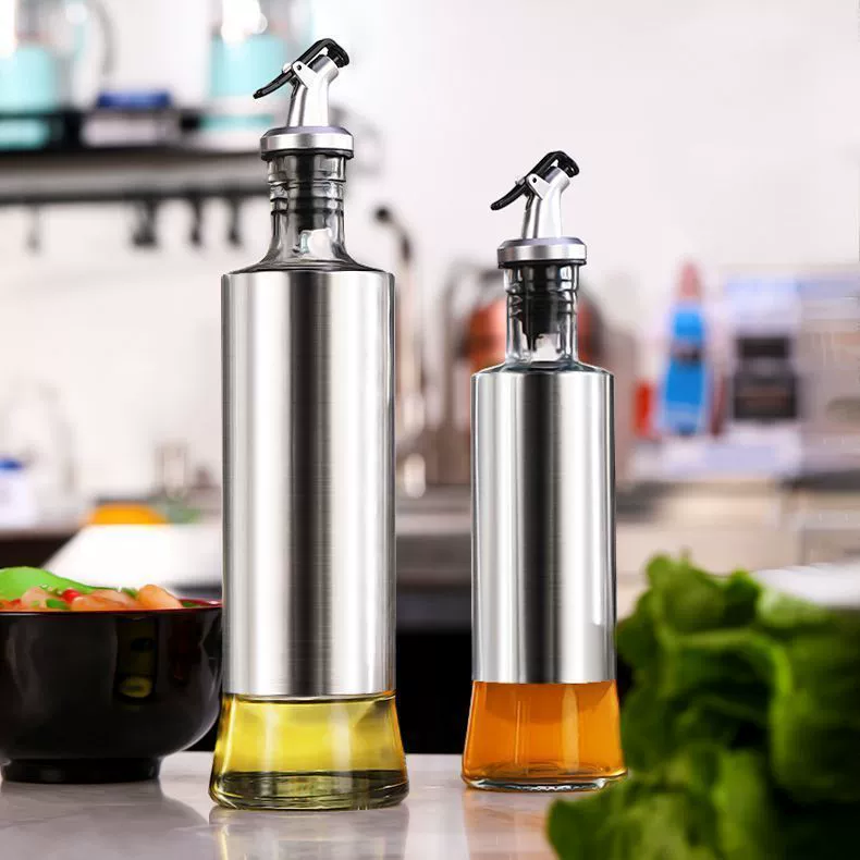 Масляный горшок из нержавеющей стали, пищевой кухонный бытовой коммерческий флакон для приправ, бутылка для соевого соуса, уксуса, бутылка для приправ, герметичная бутылка для масла Duyi