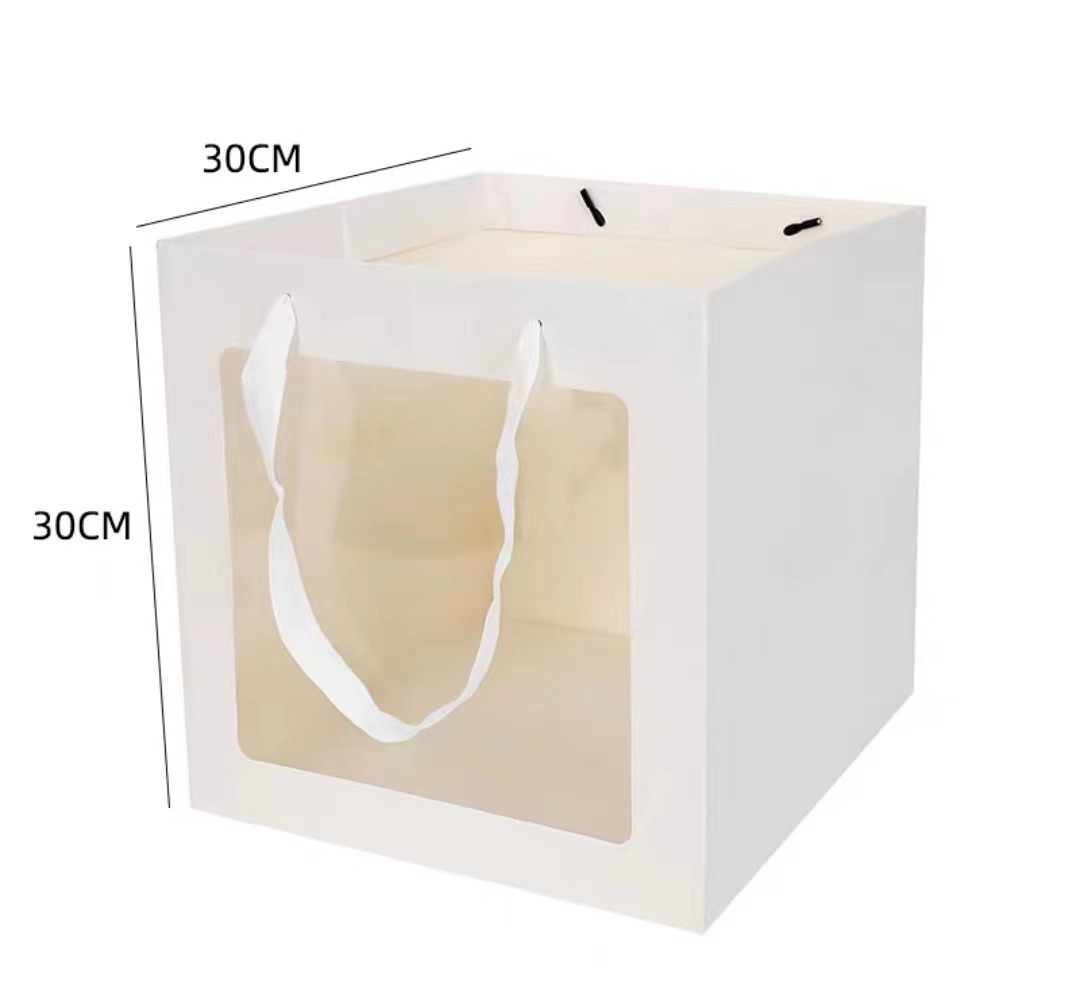 En línea de la celebridad de texto cuadrado arreglo floral bolsa de flores ramo de flores bolsa de embalaje bolsa de regalo bolso floral tienda de flores material al por mayor