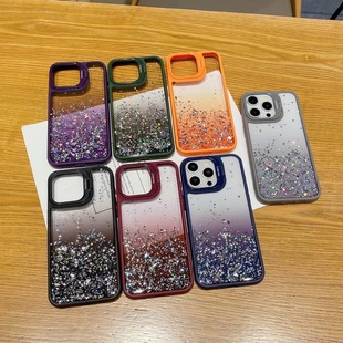 Suitable for Apple iPhone15Promax phone case 14Plus invisible 13 bracket XR drop glue 12 protective sleeve 78