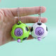 Tiktok Net red keychain pendant boxing fair egg scissors stone cloth fun football creative small gift wholesale