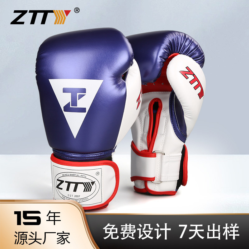 Guantes de boxeo personalizados ZTTY forro de combinación para adultos y niños juego de entrenamiento guantes de boxeo fitness de lucha