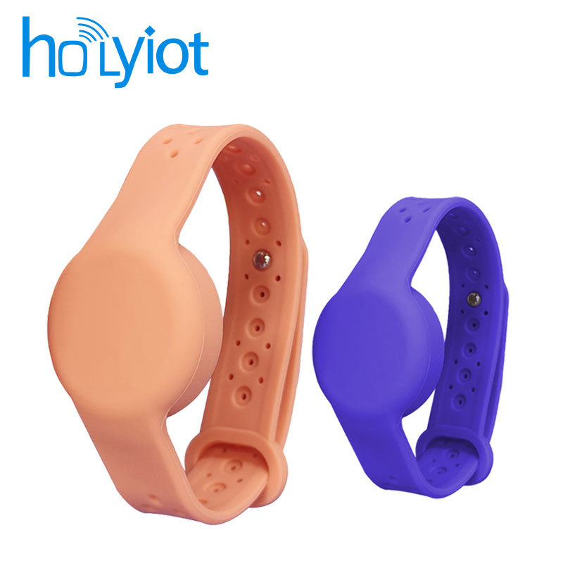 nRF52810可穿戴蓝牙信标ibeacon定位巡检导览打卡NFC无线资产标签