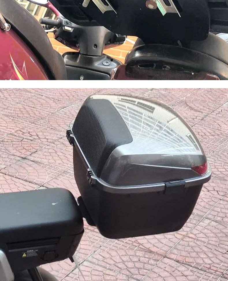 Rear Tail Rack Modification Bracket for Electric Vehicles, Universal Rear Box Tail Rack, Universal Fixed Bracket for Electric Vehicle Trunk