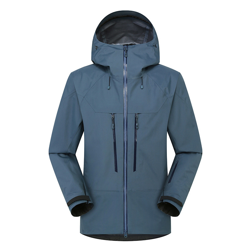 Nuevo traje de asalto al aire libre impermeable a prueba de viento hombre y mujer chaqueta deportiva ocio traje de montaña acampando goma de compresión de cáscara dura caminata