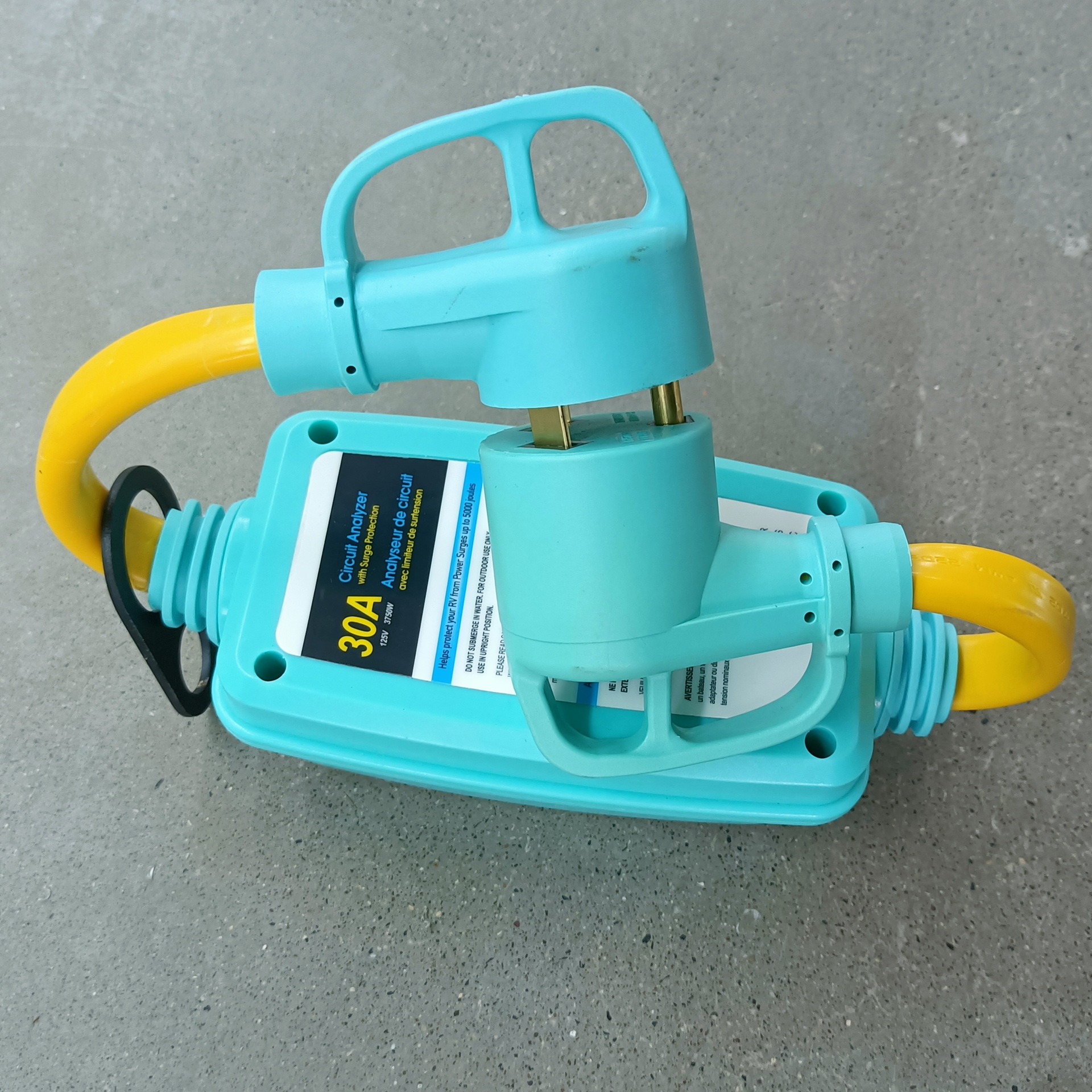 美规NEMA TT-30P/TT-30R房车浪涌充电线30安培转30安培电源线