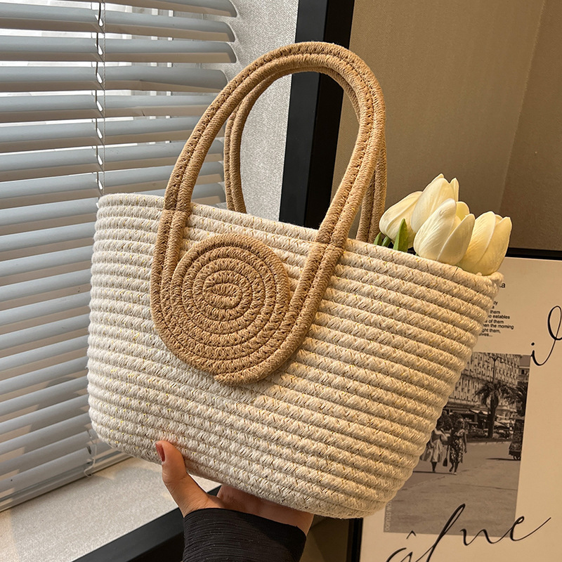 2024 primavera nuevo diseño de nicho bolso de mano de gran capacidad bolso de mano bolso de mujer casual bolso de moda occidental