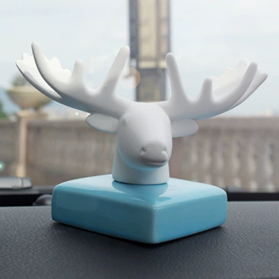 Perfplant seat Holder Car Supplies Car Aromatherapy - blue-and-white-deer-perfume-30ml-anti-slip-mat