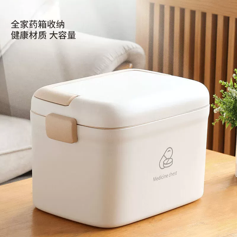 Capacious handheld storage box